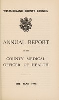 view [Report 1948] / Medical Officer of Health, Westmorland County Council.