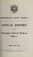 view [Report 1956] / School Medical Officer of Health, Westmorland County Council.