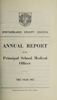 view [Report 1957] / School Medical Officer of Health, Westmorland County Council.