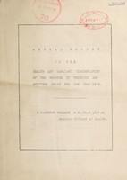 view [Report 1939] / Medical Officer of Health, Weymouth & Melcombe Regis Borough.