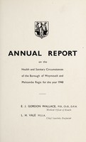 view [Report 1948] / Medical Officer of Health, Weymouth & Melcombe Regis Borough.