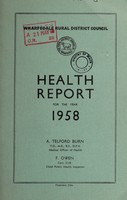 view [Report 1958] / Medical Officer of Health, Wharfedale R.D.C.