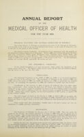 view [Report 1908] / Medical Officer of Health, Wheatley U.D.C.