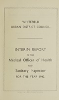 view [Report 1942] / Medical Officer of Health, Whitefield U.D.C.