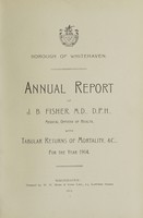 view [Report 1914] / Medical Officer of Health, Whitehaven Borough.