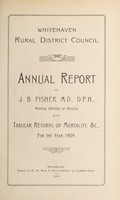 view [Report 1909] / Medical Officer of Health, Whitehaven R.D.C.