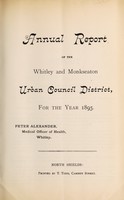 view [Report 1895] / Medical Officer of Health, Whitley & Monkseaton U.D.C.