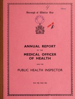 view [Report 1963] / Medical Officer of Health, Whitley Bay Borough.