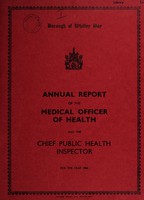 view [Report 1966] / Medical Officer of Health, Whitley Bay Borough.