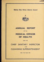 view [Report 1949] / Medical Officer of Health, Whitley Bay U.D.C.