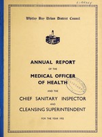 view [Report 1952] / Medical Officer of Health, Whitley Bay U.D.C.