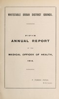 view [Report 1914] / Medical Officer of Health, Whitstable U.D.C.