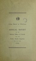 view [Report 1959] / Medical Officer of Health, Whittlesey U.D.C.