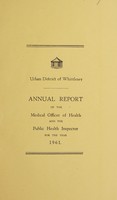 view [Report 1961] / Medical Officer of Health, Whittlesey U.D.C.