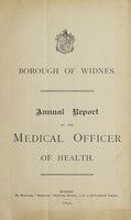 view [Report 1897] / Medical Officer of Health, Widnes Borough.