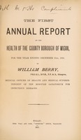 view [Report 1896] / Medical Officer of Health, Wigan County Borough.