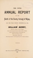 view [Report 1900] / Medical Officer of Health, Wigan County Borough.