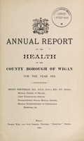 view [Report 1924] / Medical Officer of Health, Wigan County Borough.