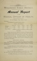 view [Report 1895] / Medical Officer of Health, Willington U.D.C.