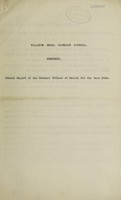 view [Report 1939] / Medical Officer of Health, Williton R.D.C.