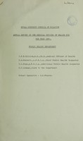 view [Report 1961] / Medical Officer of Health, Williton R.D.C.