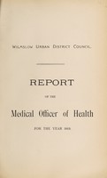 view [Report 1913] / Medical Officer of Health, Wilmslow U.D.C.