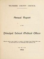view [Report 1955] / School Medical Officer of Health, Wiltshire County Council.