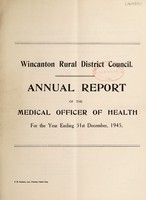 view [Report 1945] / Medical Officer of Health, Wincanton R.D.C.