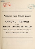 view [Report 1946] / Medical Officer of Health, Wincanton R.D.C.