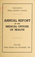 view [Report 1950] / Medical Officer of Health, Wincanton R.D.C.
