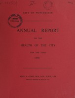 view [Report 1966] / Medical Officer of Health, Winchester U.D.C. / City.