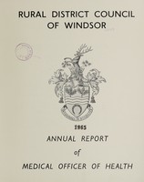 view [Report 1965] / Medical Officer of Health, Windsor R.D.C.