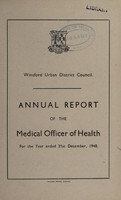 view [Report 1948] / Medical Officer of Health, Winsford U.D.C.