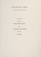 view [Report 1963] / Medical Officer of Health, Winsford U.D.C.