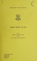 view [Report 1972] / Medical Officer of Health, Winsford U.D.C.