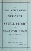 view [Report 1902] / Medical Officer of Health, Wirksworth U.D.C.