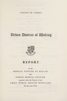 view [Report 1963] / Medical Officer of Health, Woking U.D.C.