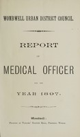 view [Report 1897] / Medical Officer of Health, Wombwell Local Board / U.D.C.