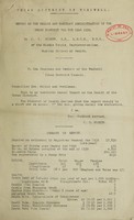 view [Report 1939] / Medical Officer of Health, Wombwell Local Board / U.D.C.