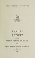 view [Report 1959] / Medical Officer of Health, Wombwell Local Board / U.D.C.