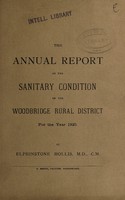 view [Report 1925] / Medical Officer of Health, Woodbridge R.D.C.