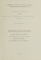 view [Report 1949] / Medical Officer of Health, Woodhall Spa U.D.C.