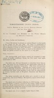 view [Report 1945] / Medical Officer of Health, Worcestershire / County of Worcester County Council.