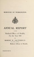 view [Report 1944] / Medical Officer of Health, Workington Borough.