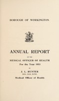 view [Report 1953] / Medical Officer of Health, Workington Borough.