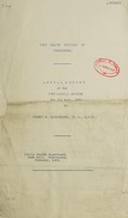 view [Report 1939] / Medical Officer of Health, Workington Port Health District.