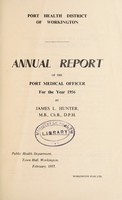 view [Report 1956] / Medical Officer of Health, Workington Port Health District.