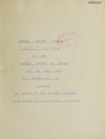 view [Report 1943] / Medical Officer of Health, Worksop Borough.