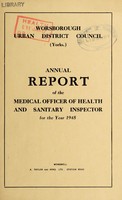 view [Report 1945] / Medical Officer of Health, Worsbrough U.D.C.