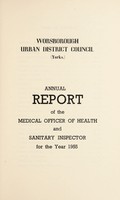 view [Report 1954] / Medical Officer of Health, Worsbrough U.D.C.